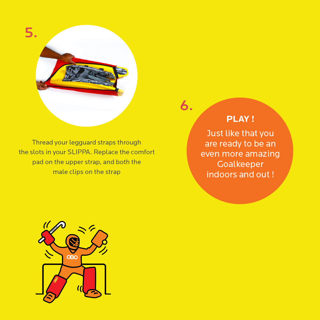 Slippa - Indoor Legguard Covers